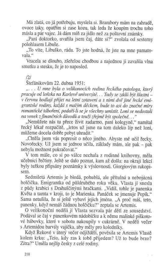 Doktorka z domu Trubačů