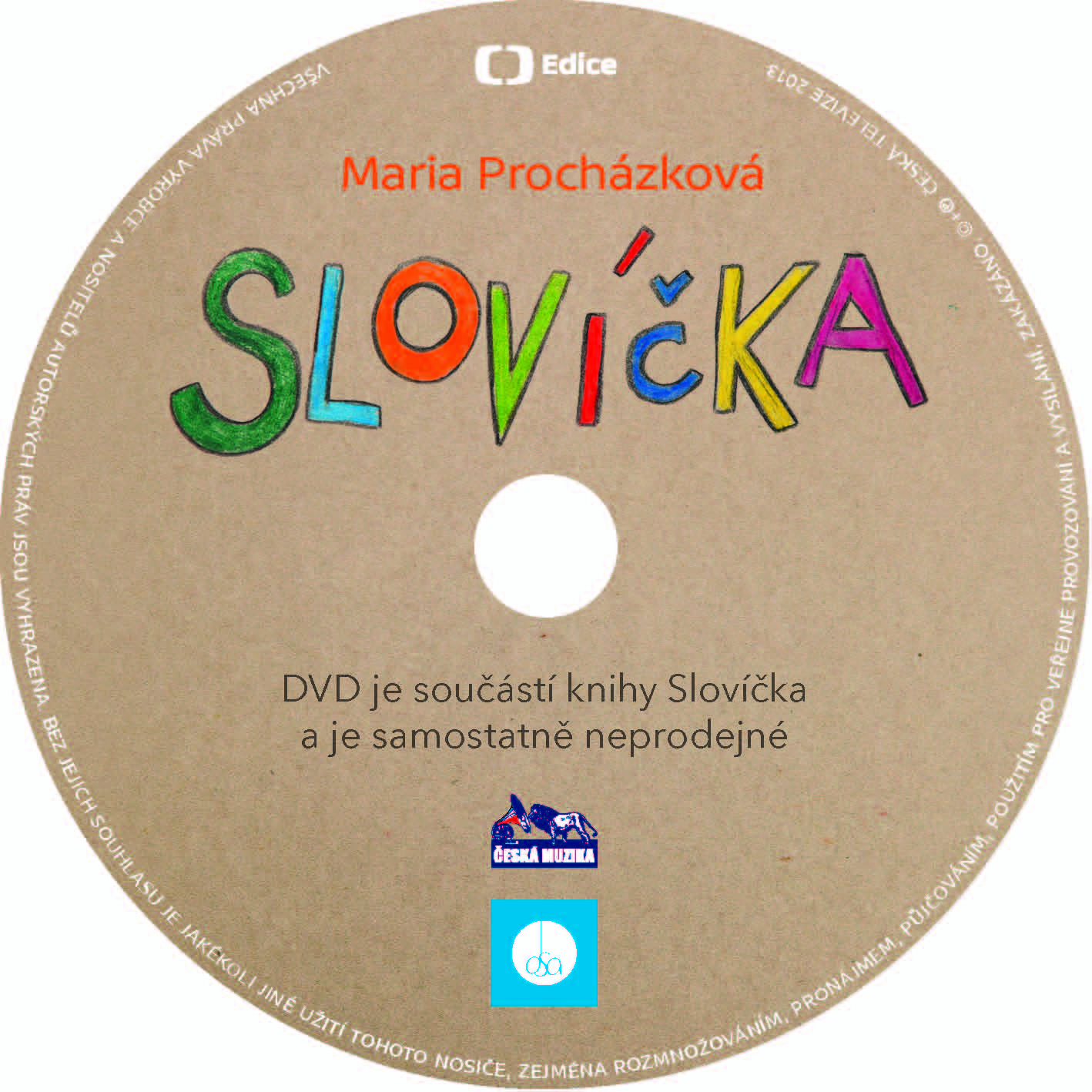 SLOVÍČKA s vloženým DVD se všemi díly pořadu
