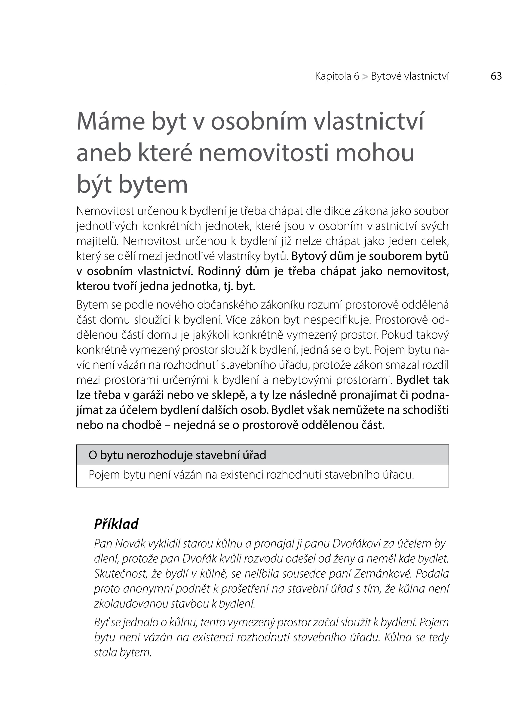 Vyznejte se v paragrafech bydlení