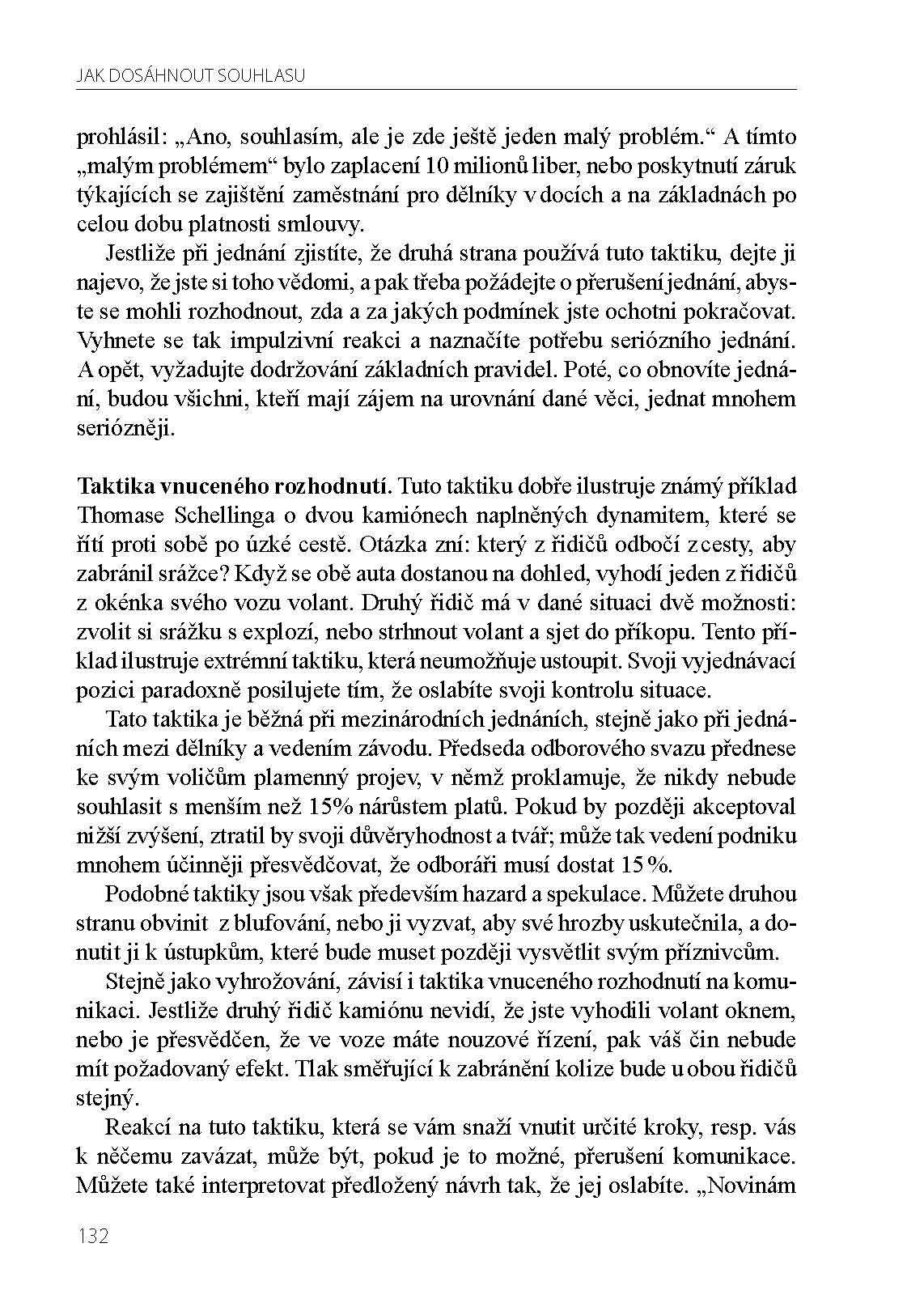 Jak dosáhnout souhlasu. Zásady úspěšného vyjednávání