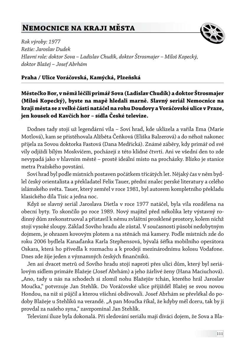 Křížovky PRO SENIORY a nejznámější filmová místa