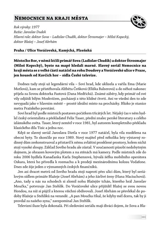 Křížovky PRO SENIORY a nejznámější filmová místa