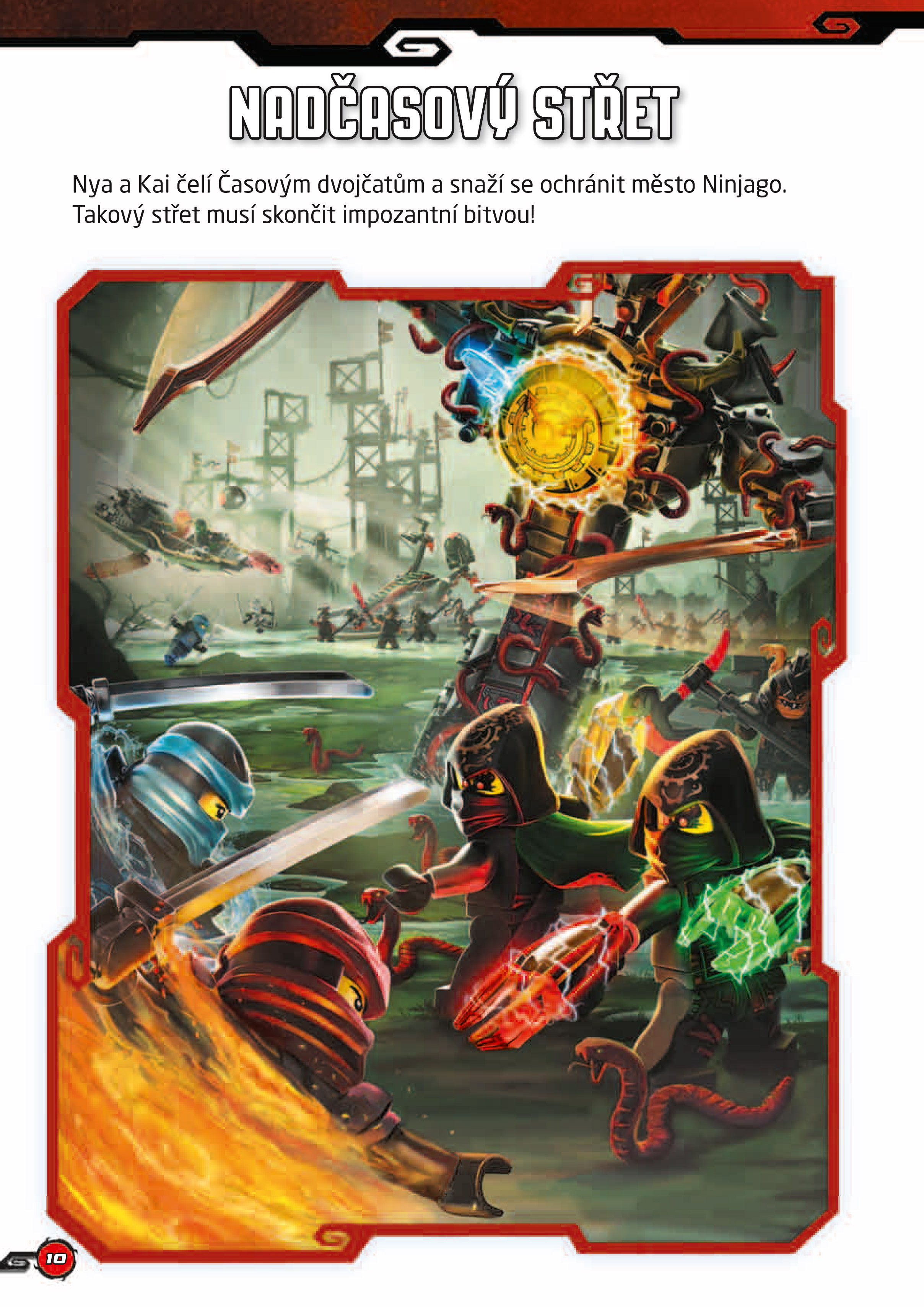 LEGO® NINJAGO Dotek času