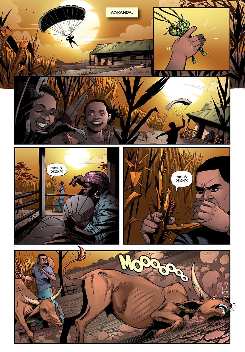Marvel Action - Black Panther - Búrka na obzore