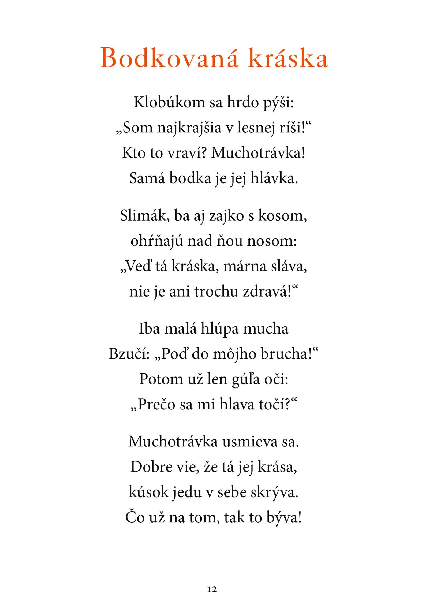 Básničky z lúk a lesa