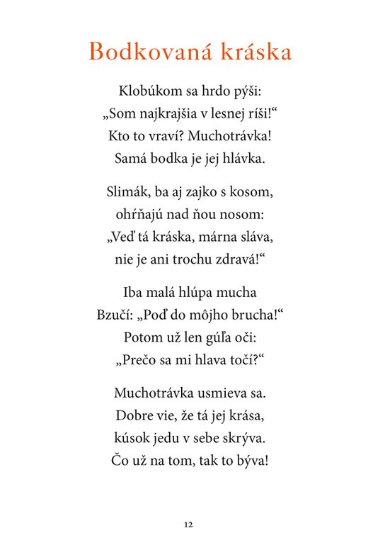 Básničky z lúk a lesa