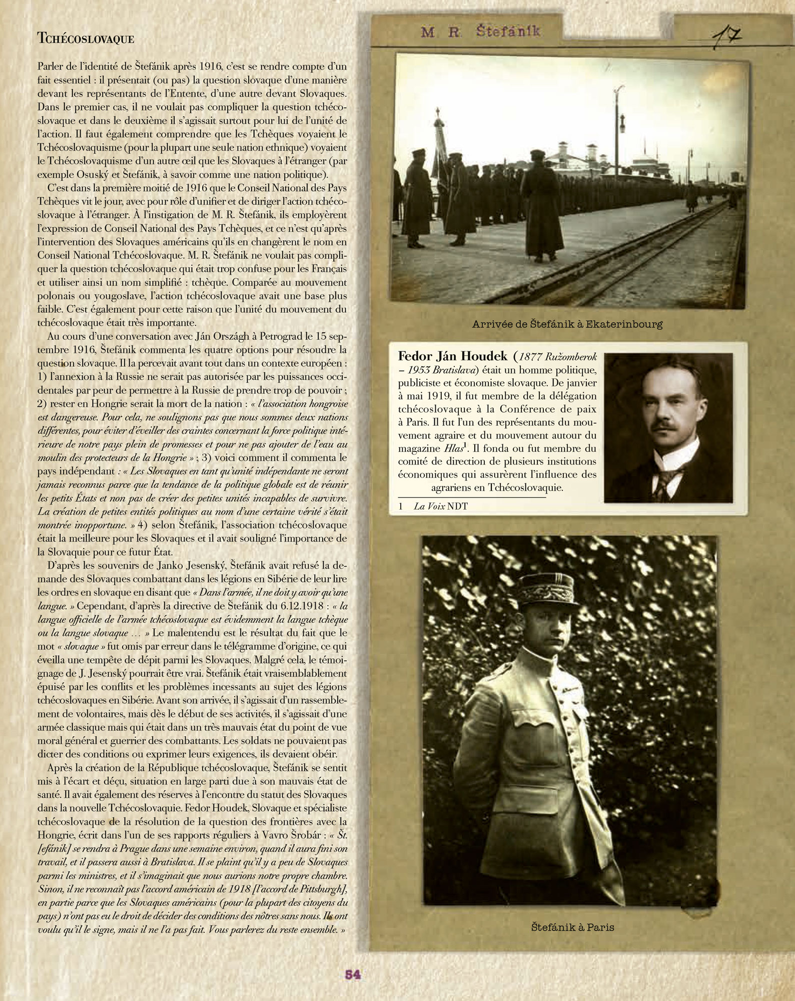 Milan Rastislav Štefánik (franc.)