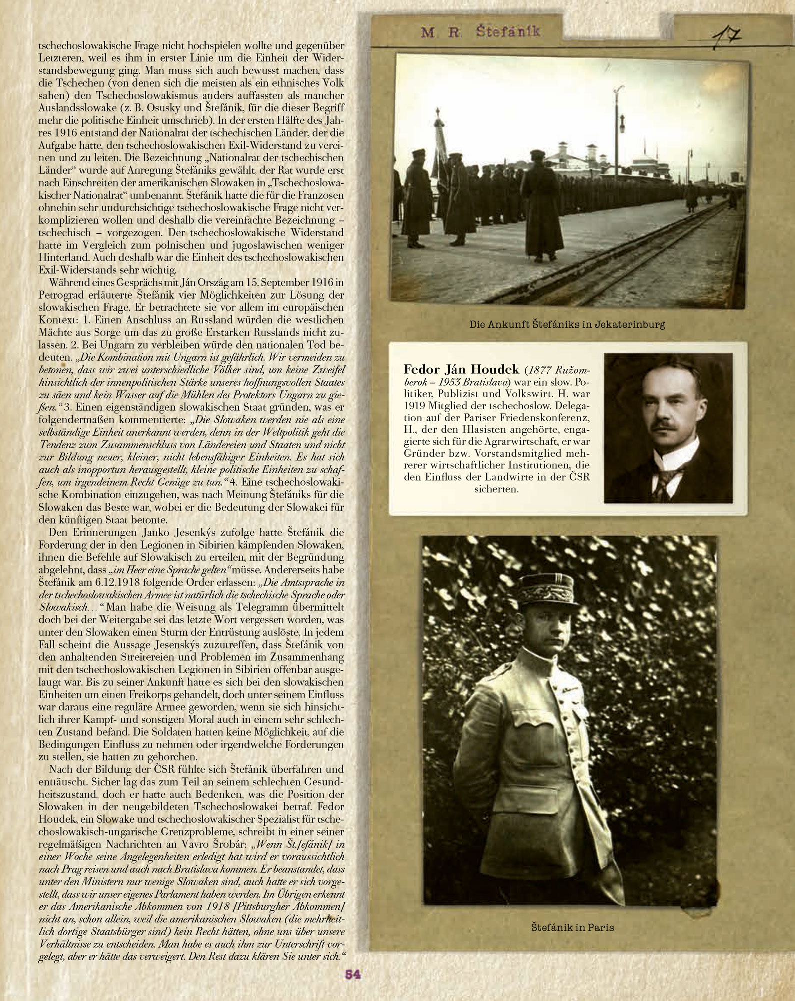Milan Rastislav Štefánik (nem.)