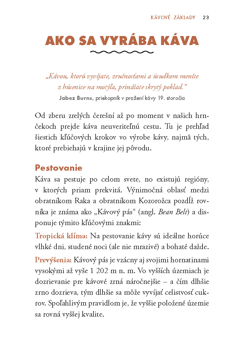 Príručka pre milovníkov kávy