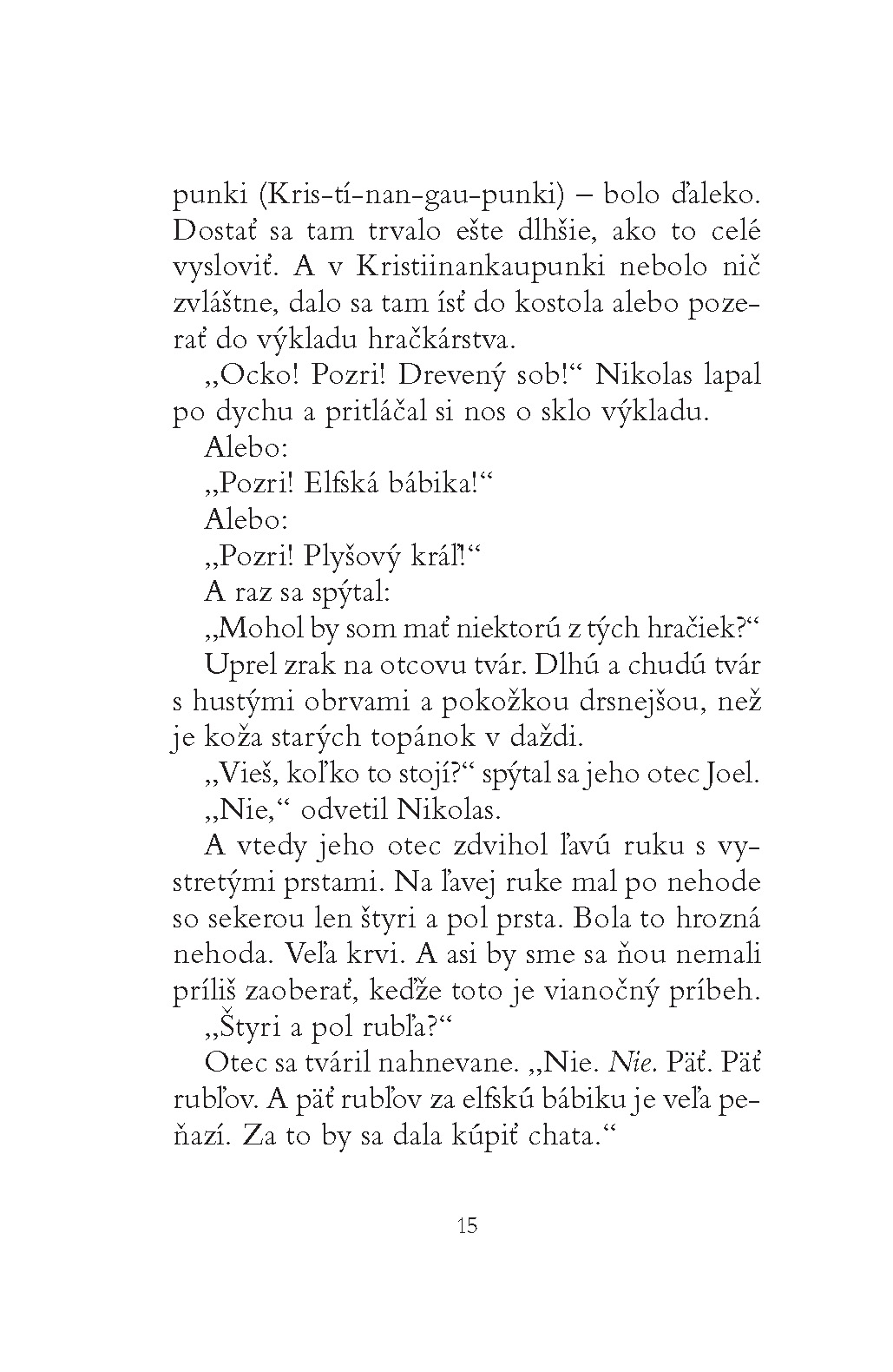 Vianočný chlapec Nikolas