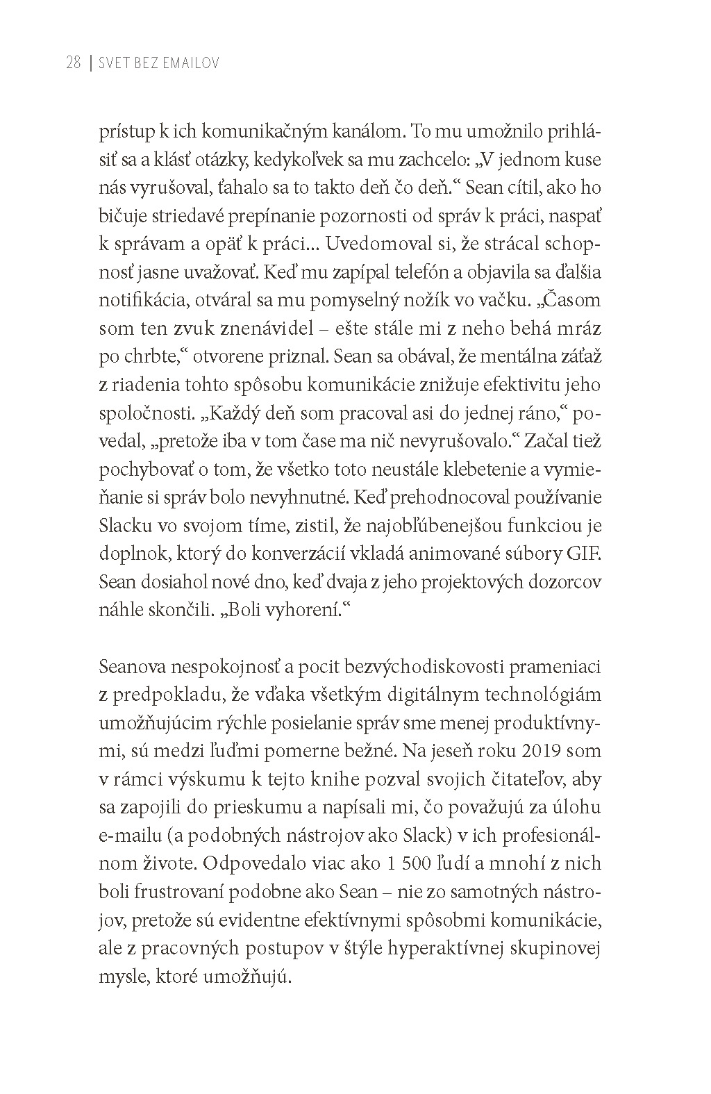 Svet bez e-mailov