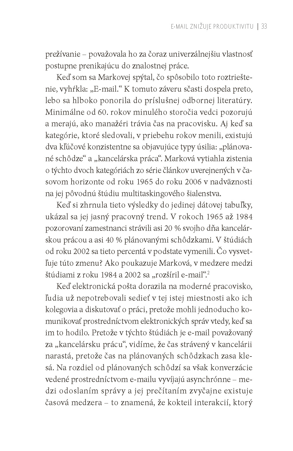Svet bez e-mailov