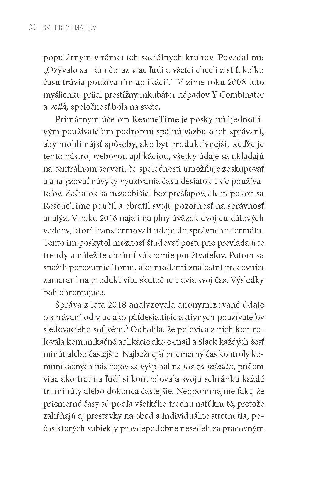 Svet bez e-mailov