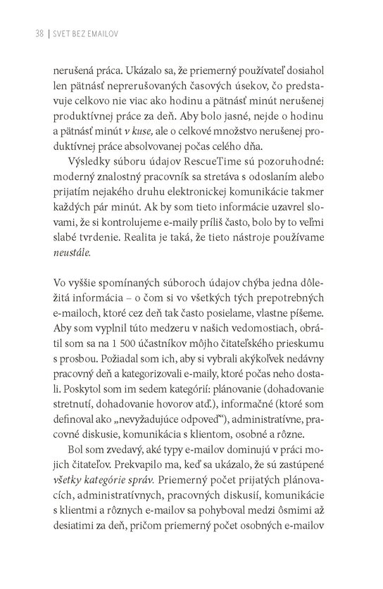 Svet bez e-mailov