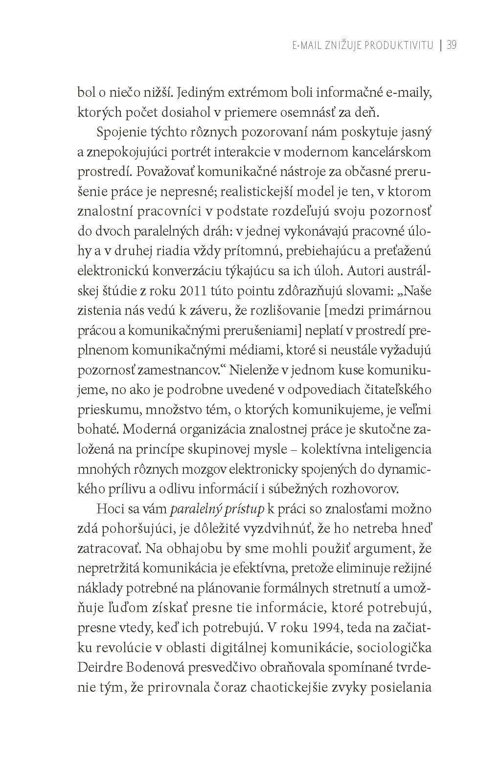 Svet bez e-mailov