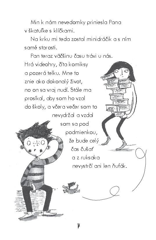 Dráčik v ruksaku