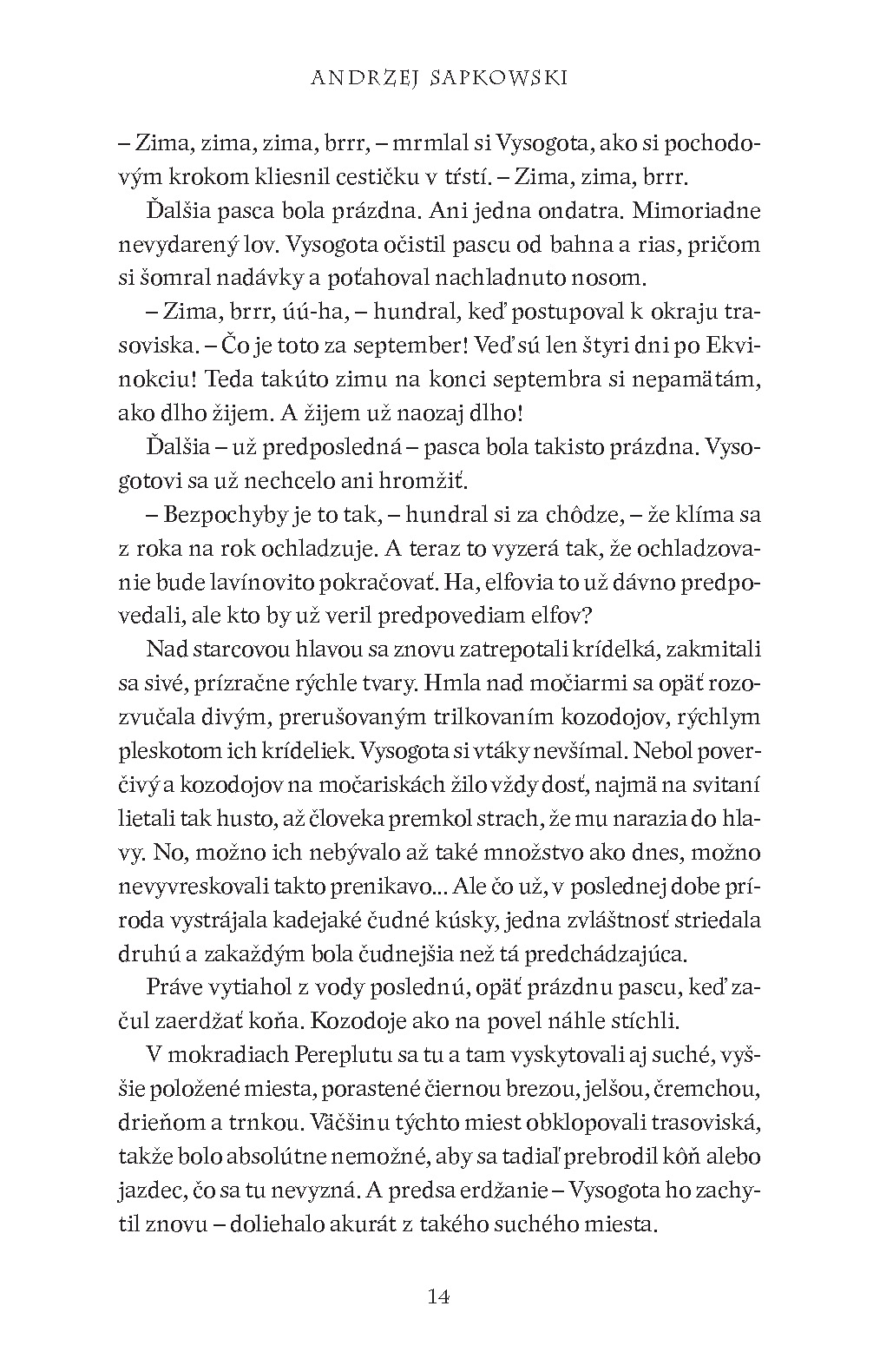 Zaklínač VI Veža lastovičky