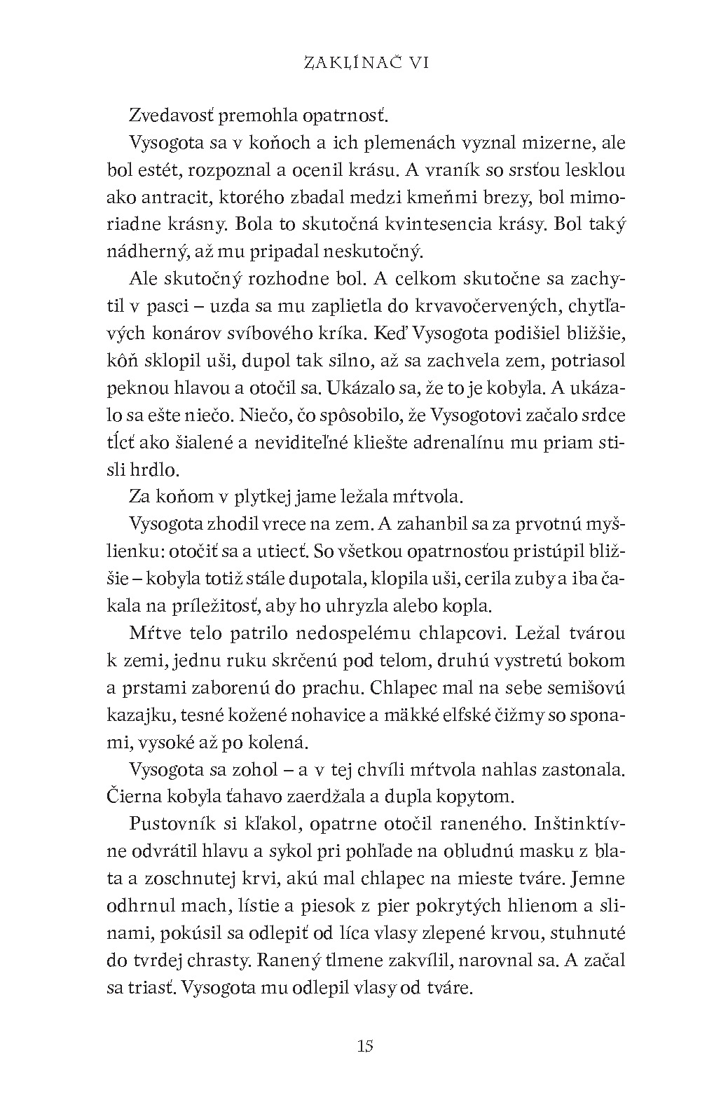 Zaklínač VI Veža lastovičky
