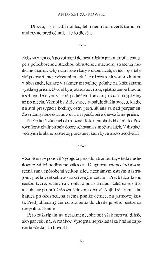 Zaklínač VI Veža lastovičky