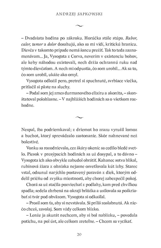 Zaklínač VI Veža lastovičky