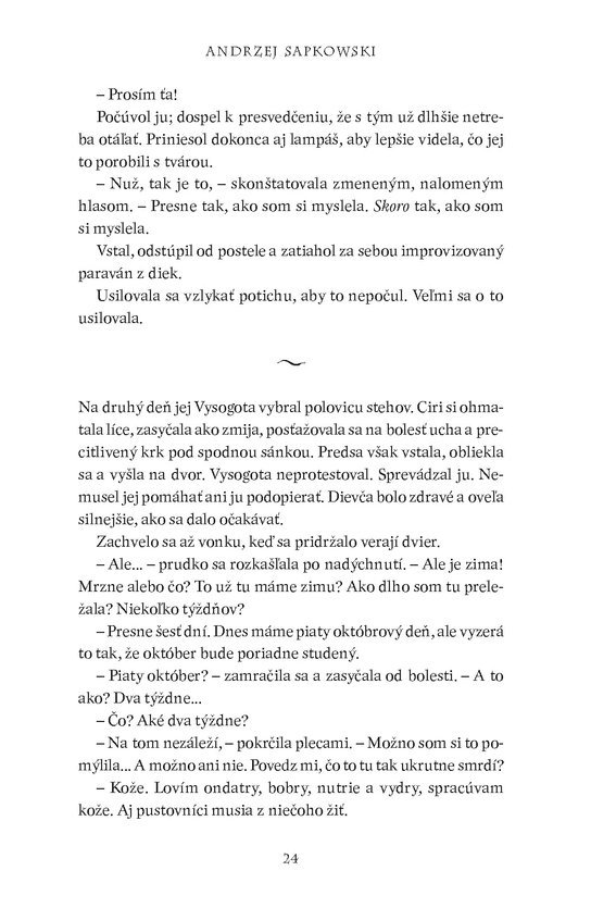 Zaklínač VI Veža lastovičky