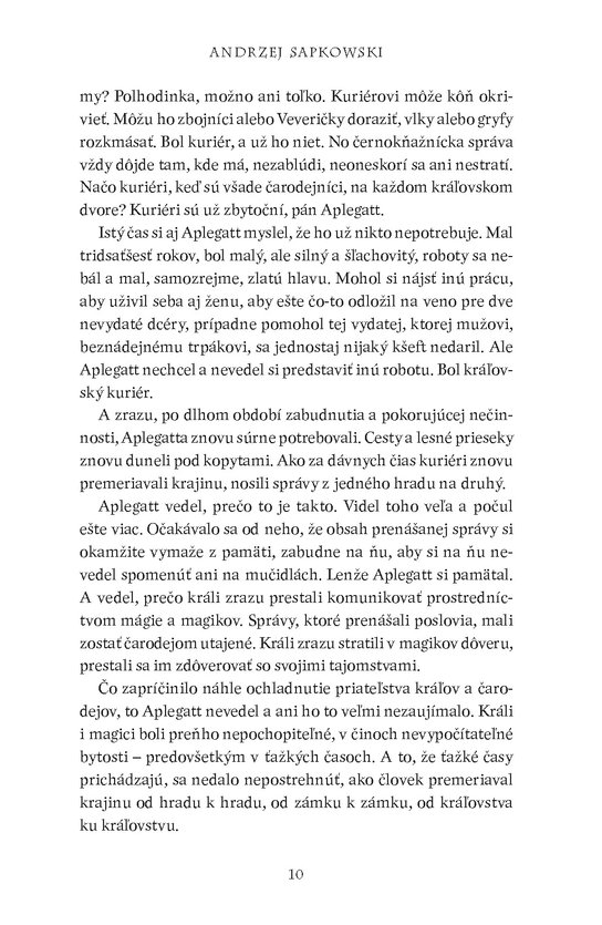 Zaklínač IV Čas opovrhnutia