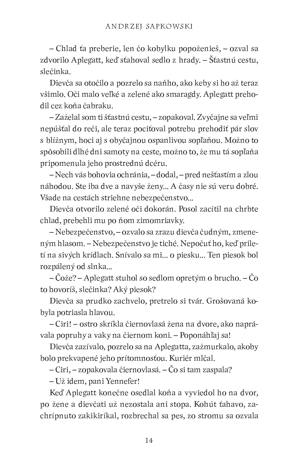 Zaklínač IV Čas opovrhnutia
