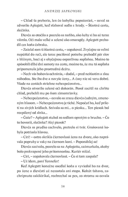 Zaklínač IV Čas opovrhnutia