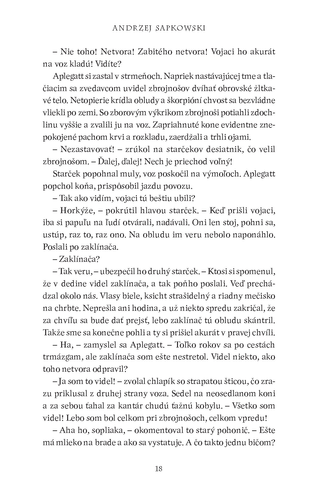 Zaklínač IV Čas opovrhnutia