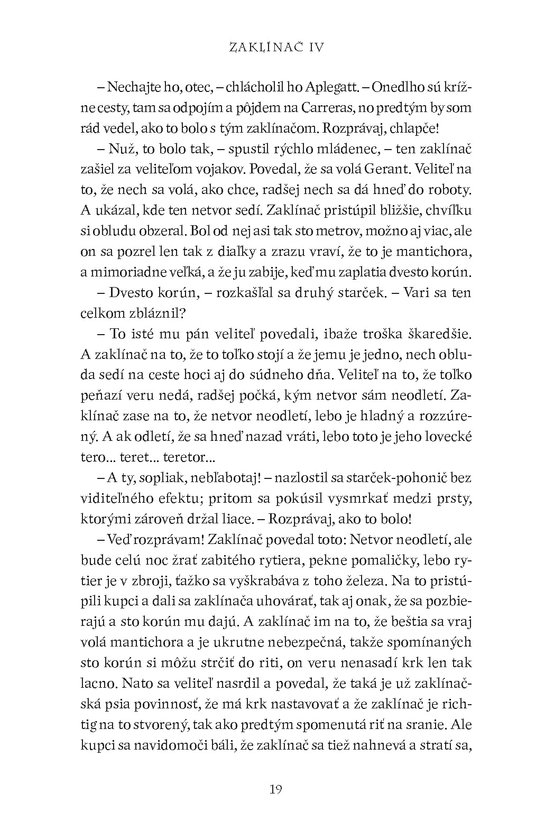 Zaklínač IV Čas opovrhnutia