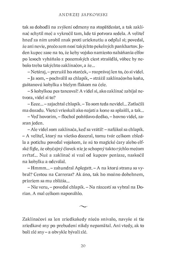 Zaklínač IV Čas opovrhnutia