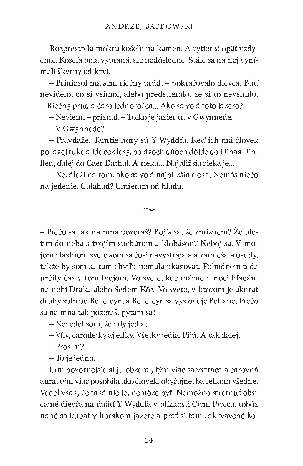Zaklínač VII Pani Jazera