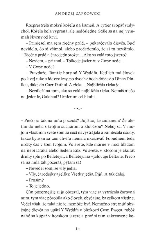 Zaklínač VII Pani Jazera
