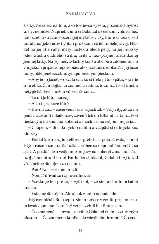 Zaklínač VII Pani Jazera