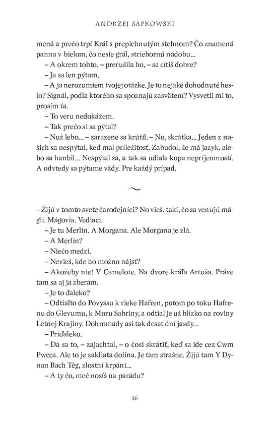 Zaklínač VII Pani Jazera