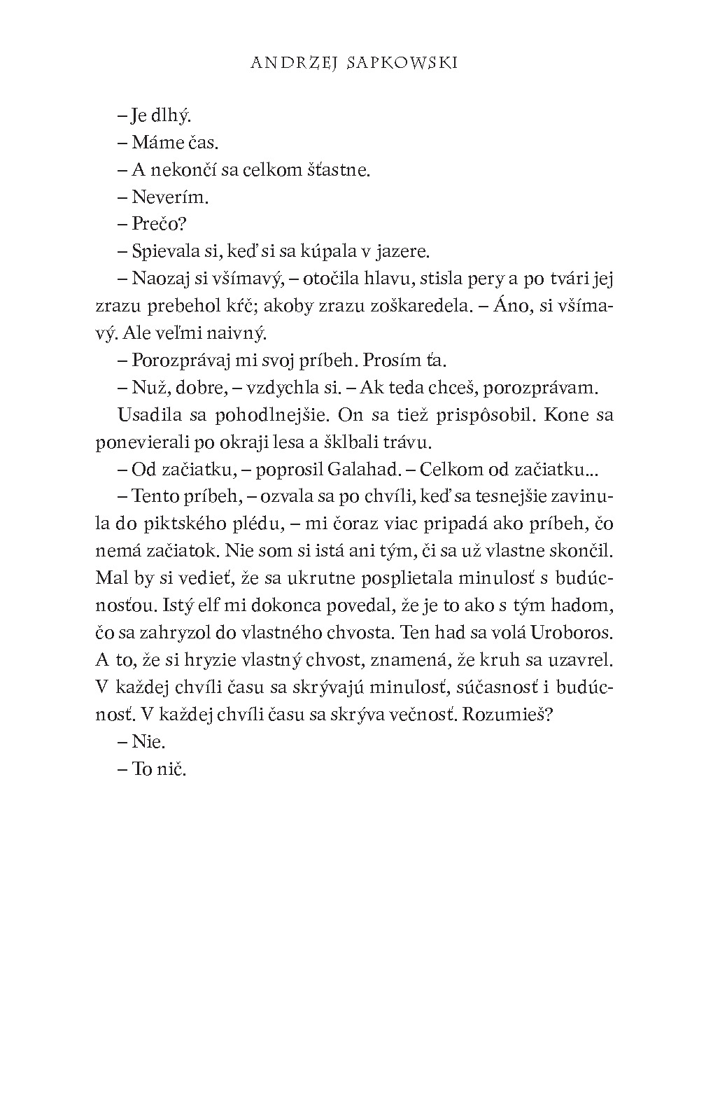 Zaklínač VII Pani Jazera