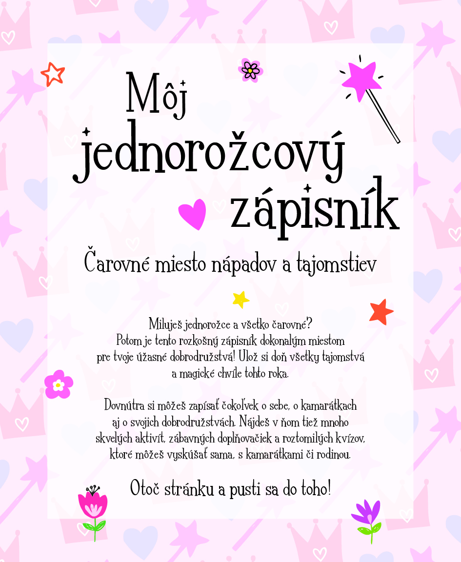 Môj jednorožcový zápisník