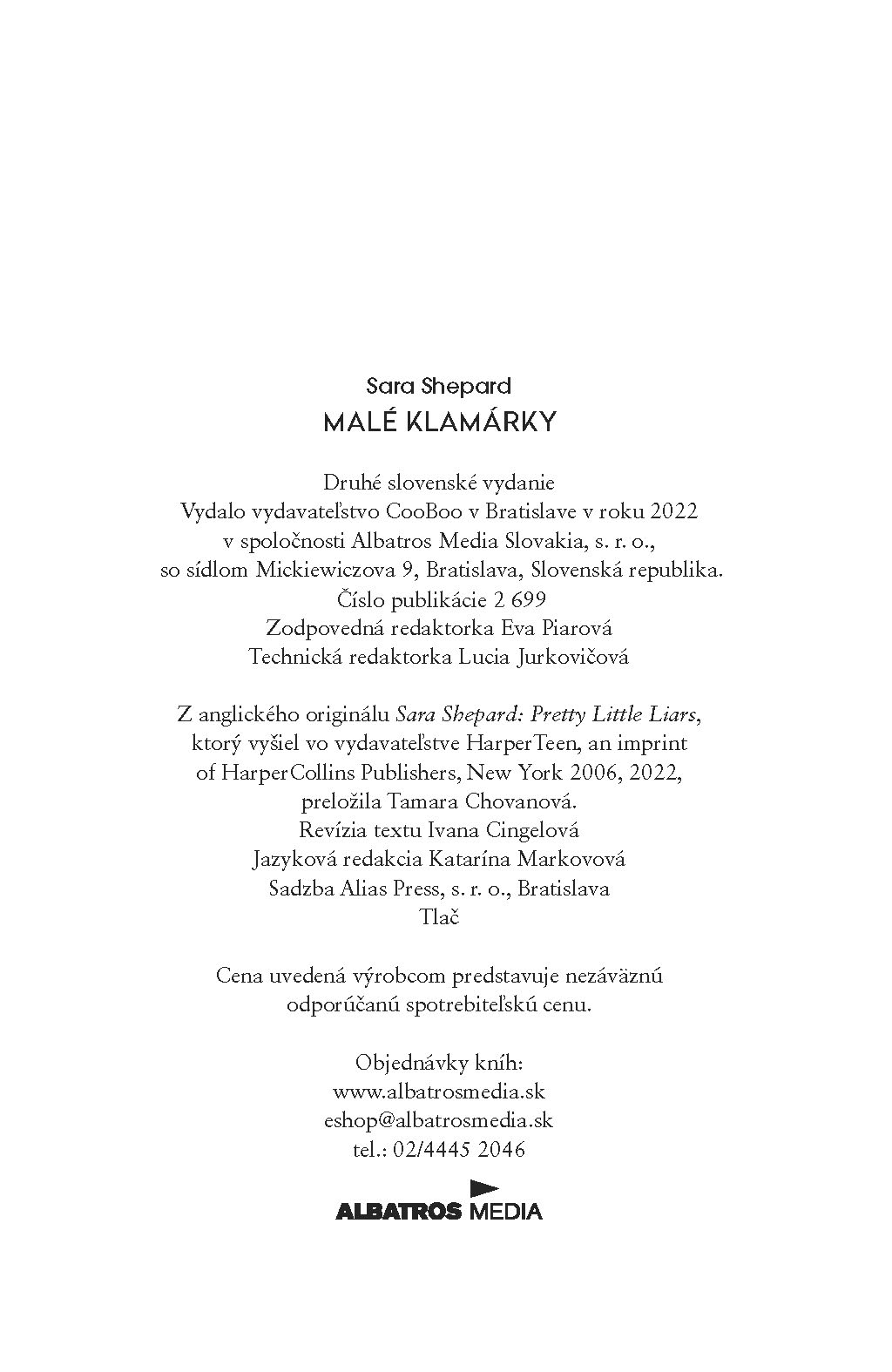Malé klamárky
