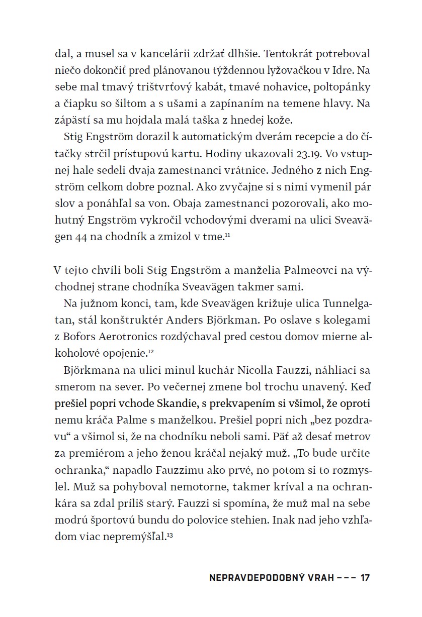 Nepravdepodobný vrah: Muž zo Skandie a vražda Olofa Palmeho