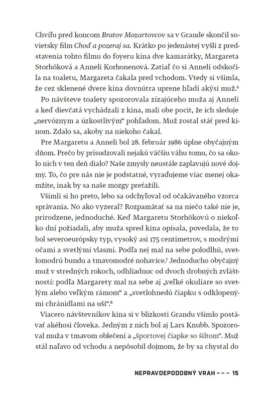 Nepravdepodobný vrah: Muž zo Skandie a vražda Olofa Palmeho