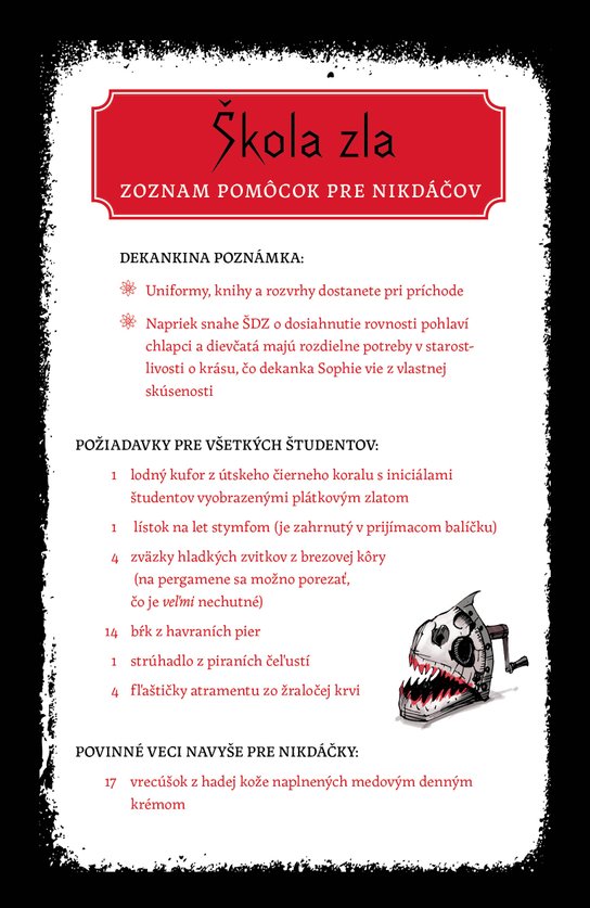 Škola dobra a zla: Príručka pre navekáčov a nikdáčov