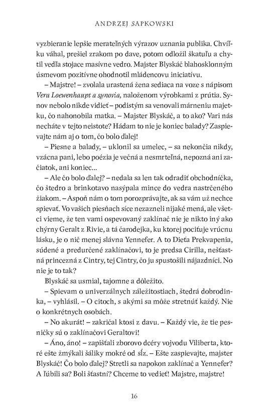 Zaklínač III Krv elfov