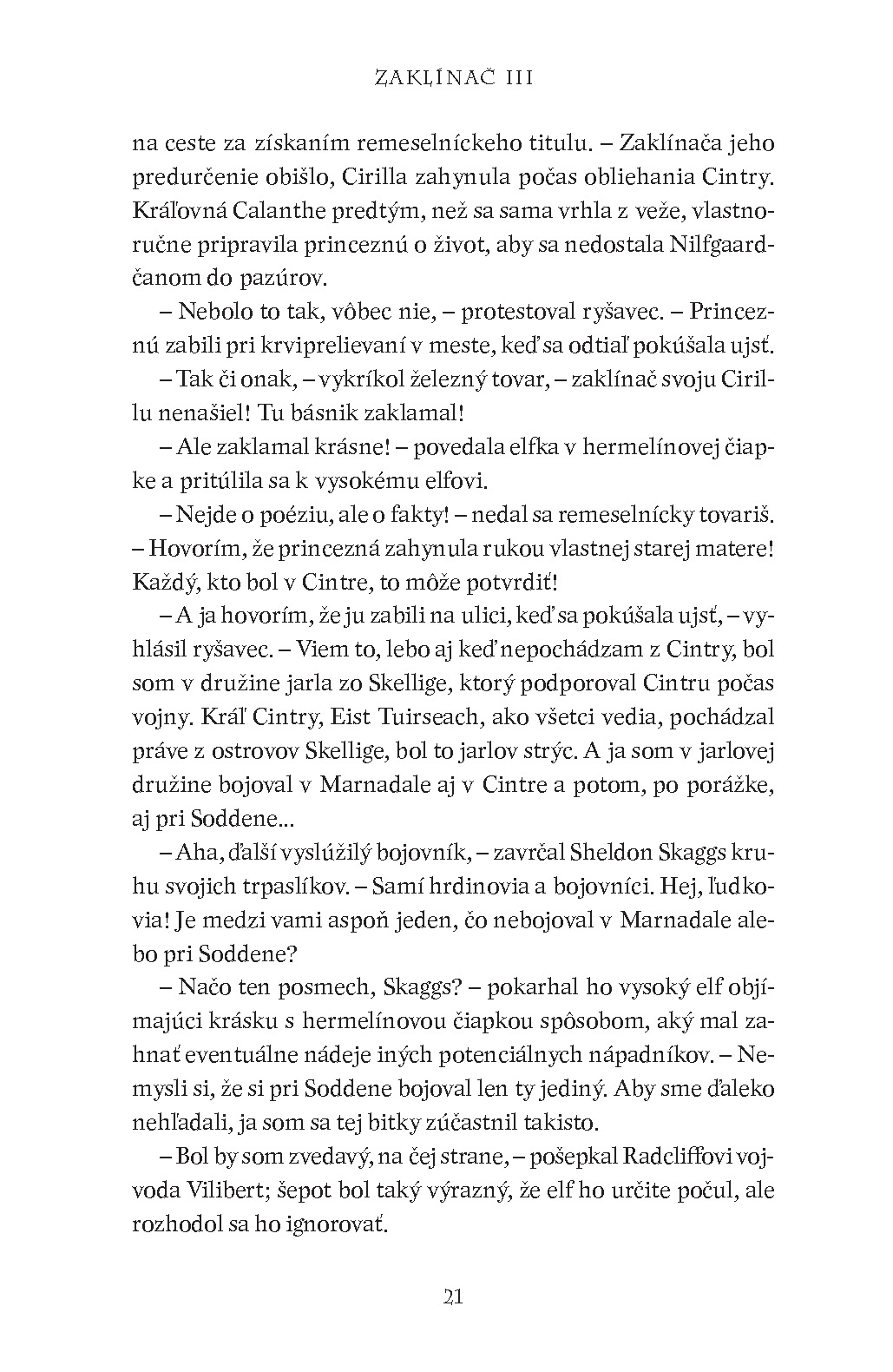 Zaklínač III Krv elfov