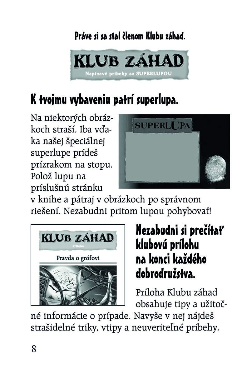 Klub záhad – Úkryt grófa Drakulu