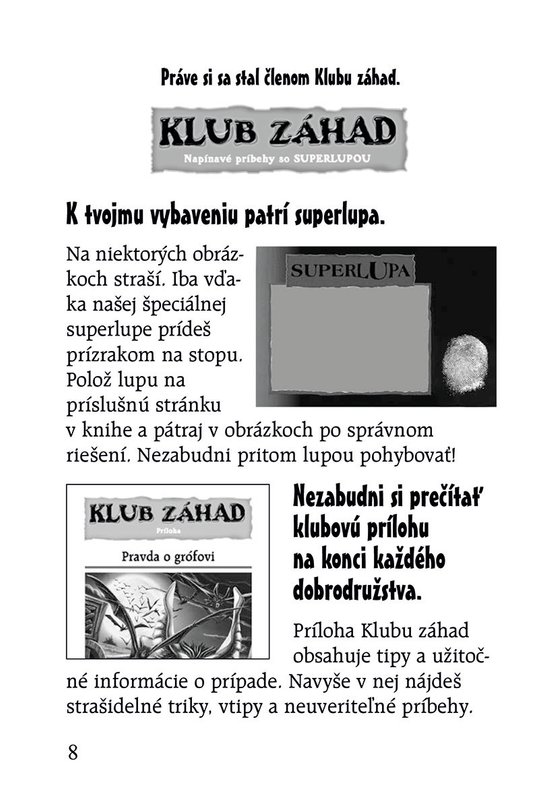 Klub záhad – Úkryt grófa Drakulu