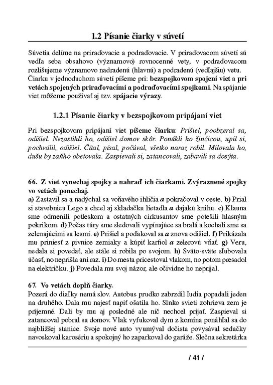 Kde sa píšu čiarky?