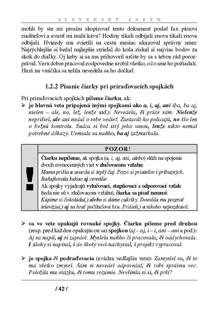 Kde sa píšu čiarky?