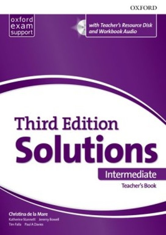 Solutions 3rd Edition Intermediate Teacher's Pack