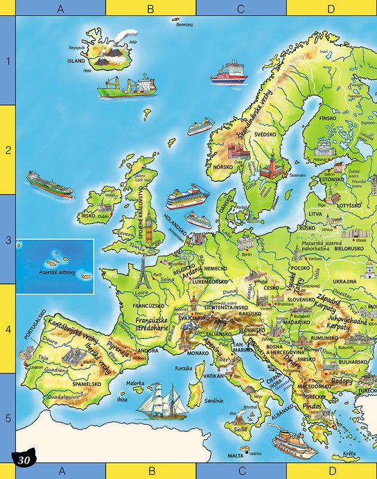 Detský ilustrovaný ATLAS SVETA