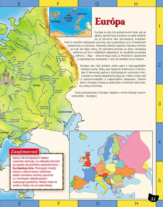 Detský ilustrovaný ATLAS SVETA